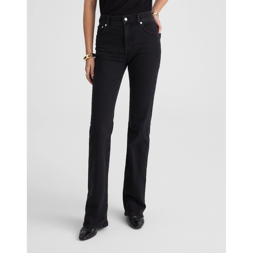 Madewell The Vintage Flare Jean Black Frost Size 31 NWT